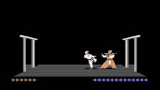 KARATEKA  !!! ATARI 800 XL FULL GAME 80´S NOSTALGIA screenshot 4