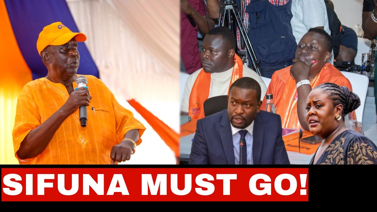 TENSION AS ODM NEC COMMITTEE RESOLVE TO KICK OUT SIFUNA AS SG AMID WINNIE ODINGA OBJECTION