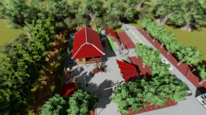 Khmer House design and rendering in Lumion 9.0 (Just first time for rendering)