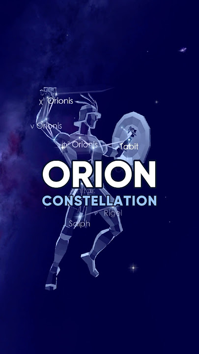 Explore Orion – one of the most well-known and easy-to-find constellations ✨