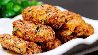 这是孜然香煎鸡翅的做法，皮酥肉嫩吃着香，不用担心煎不熟，太好吃了