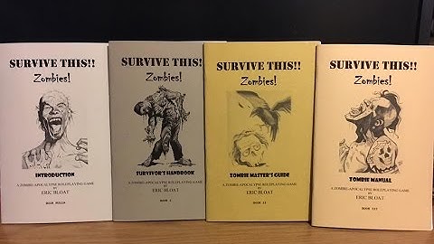 Survive This!! - Zombies! sneak peak by Bloat Games, OSR RPG, Retro clone, D&D