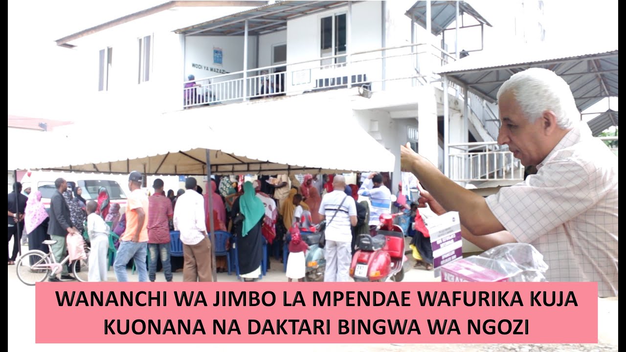 Wananchi wa Jimbo la Mpendae wafurika Kituo cha Afya cha Mpendae