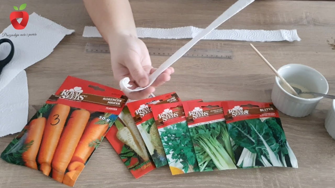 Посев крошечных семян еще никогда не был таким быстрым с помощью этого обязательного трюка.