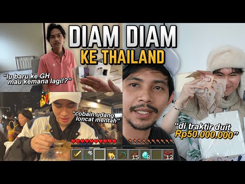 Aku Diam Diam ke THAILAND, Tanpa Anak Anak BRUTAL Tau ..