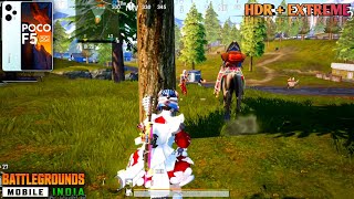Battleground Mobile India | New Event HDR + Extreme Test Gameplay | Poco F5 🔥