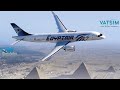 #رحلة #EGYPTAIR افتراضية MSFS2020 Flight No. MSA097 From OKKK TO HECA