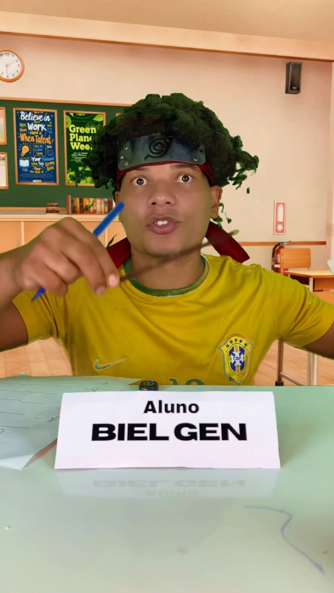 COLANDO NA PROVA @BielGENTV #comedy #humor #shorts