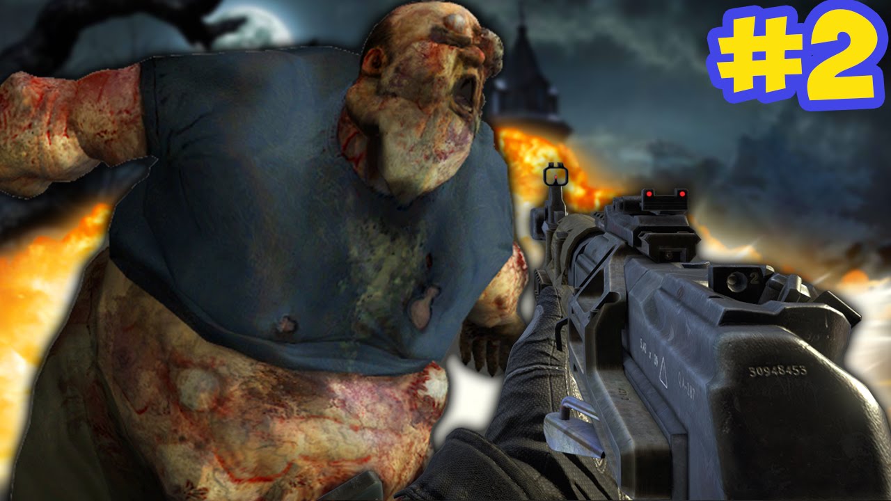 "HUGE OGRE BOSS ZOMBIE!" -  Call of Duty Zombies "COLLINGWOOD" Custom Map FINALE!