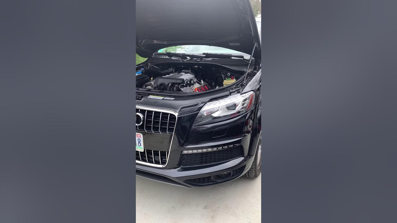 Audi Q7 Disconnect Negative Battery Terminal YouTube