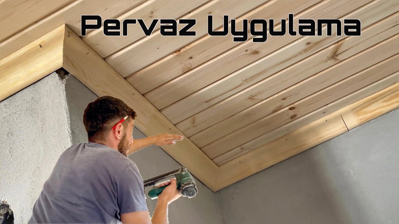 Köy Evine Lambiri Pervazı Yapımı – Usta İşçilik!