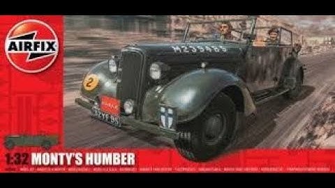Beginners guide to scale modelling. Airfix 1/32 Montys Humber.Part 10