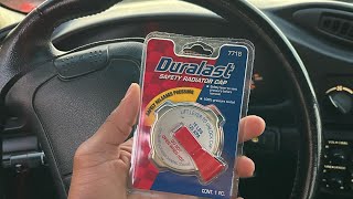 1994 Camaro 28 Duralast Steel Safety Lever Radiator Cap 7718
