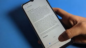 Adjust text size Tecno pop 6 pro | how to customize text size