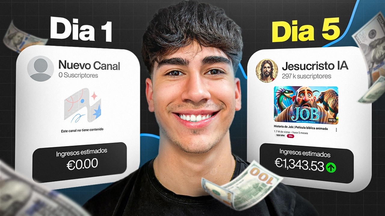 Cómo Moneticé un Canal de YouTube en 5 Días (Cópiame)