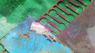 0.8Mm Thick Paint Strip By 500W Pulse Laser