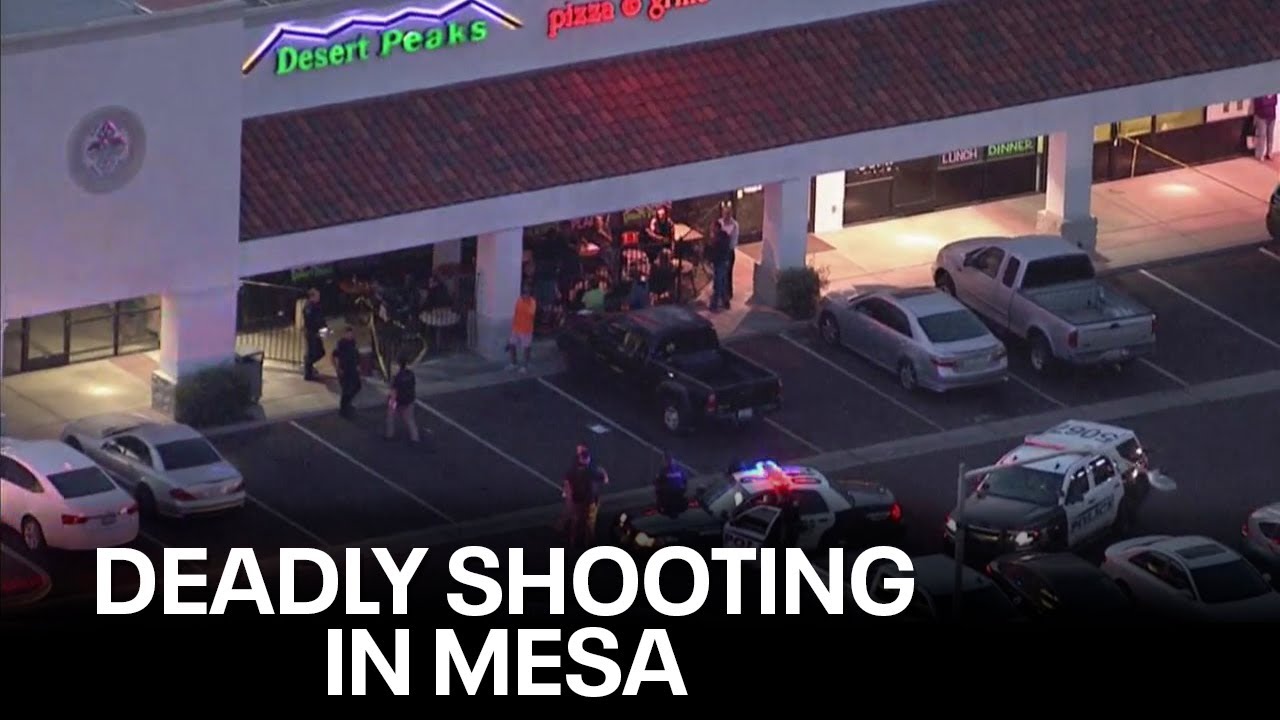 Shooting turns deadly at a Mesa pizza restaurant, police say - YouTube