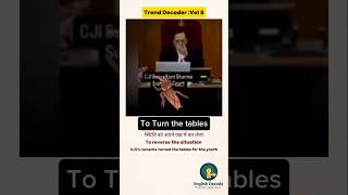 Cockroach Janta Party ne CJI ko diya karara JAWAB 😱| Turn the tables| Real idiom explained