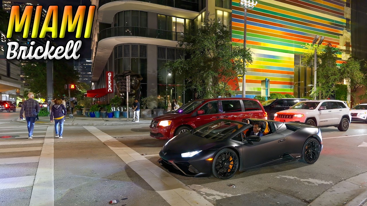 Miami Brickell Night Walking Tour