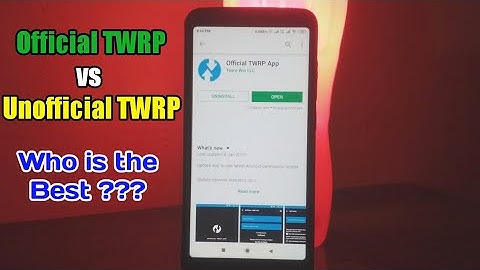 Official TWRP vs Unofficial TWRP || Which is Best ???