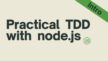 🧪 Practical Test Driven Development (aka TDD) with 🚀 Node.js - Intro