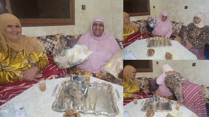 الهدية يا لالة بزغاريت جاية 🎁 من عند مي حليمة ل لالاتي فاطمة ودريسية 😍