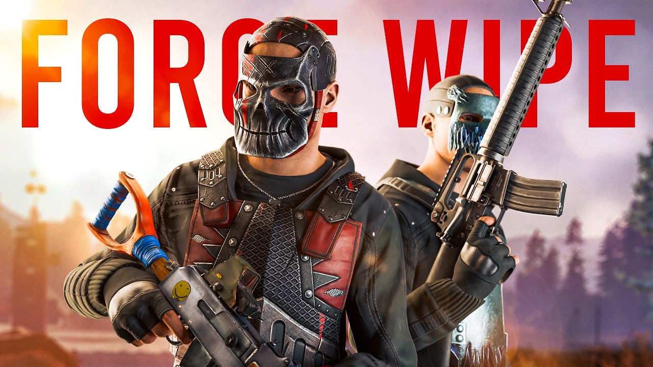 FORCE WIPE DOMINATION - Vanilla Rust