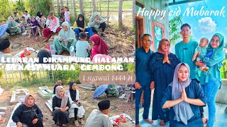 LEBARAN DI KAMPUNG HALAMAN Bekasi muara gembong 1 syawal 1444 H - Happy eid mubarak