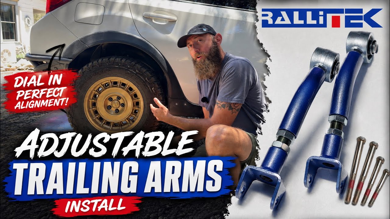 Subaru Heavy Duty Adjustable Trailing Arms from RalliTEK