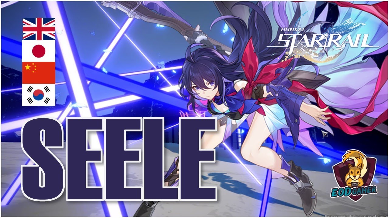 SEELE Full Gameplay | Seele Bronya Asta Combo | EN CN KR JP Voice
