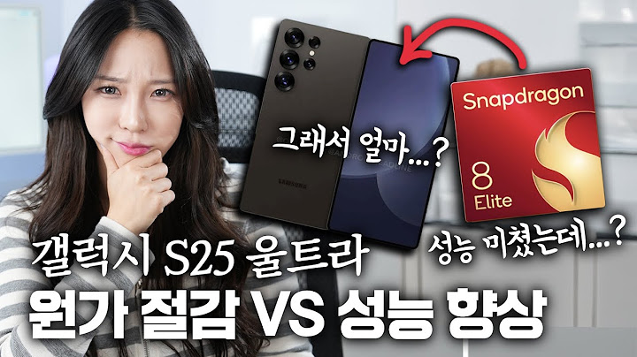 기로에 선 갤럭시S25 울트라 어떻게 나올까? (ft.스냅드래곤8 엘리트)