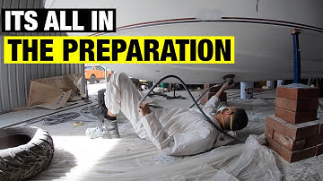 APPLYING FLOWCOAT TO BOAT HULL | FIBREGLASSING BOAT HATCH | FULL BOAT RESTORATION - PART 6