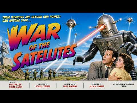 WAR OF THE SATELLITES (1958) | B&W 𝙁𝙪𝙡𝙡 𝙈𝙤𝙫𝙞𝙚 🎥 𝙃𝘿