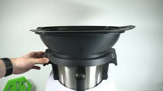 Monsieur Cuisine Smart – How to Steam Food with Steaming Attachment screenshot 4