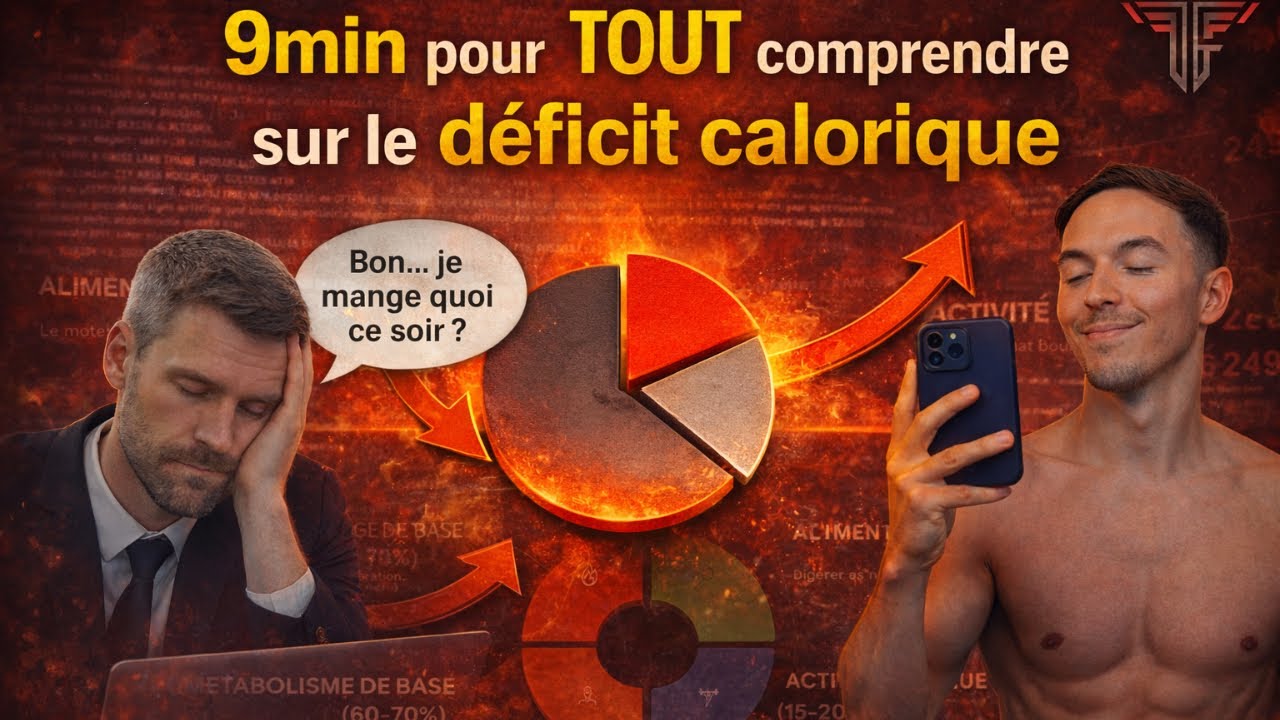 9min pour mettre en place ton DÉFICIT CALORIQUE adapté à toi - YouTube