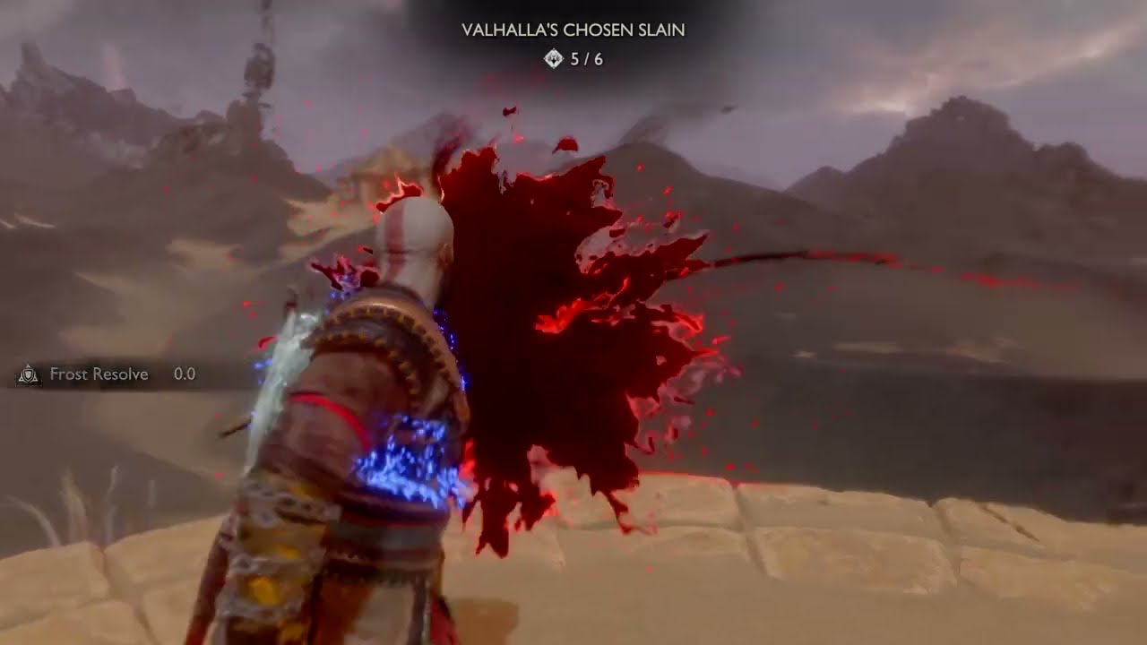 Secret Undiscovered Desert Area in Valhalla!!! God of War Ragnarök