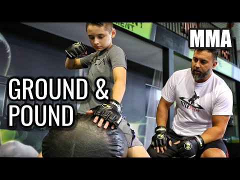 MMA Ground & Pound Training | Mount Position Striking