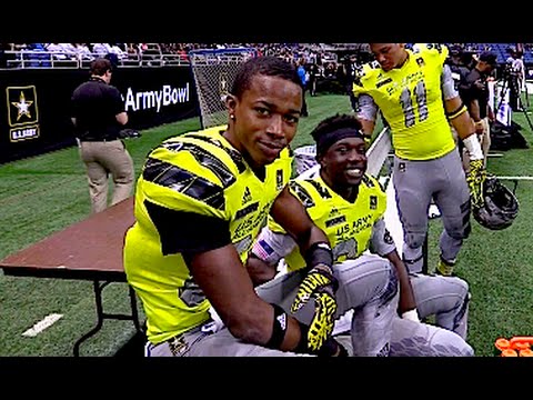 US Army All-American Game Top Plays 2016 : Tyler Vaughns ( Bishop Amat, CA) TD Catch @tswag03