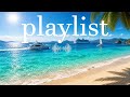 ☕카페음악[Cafe playlist]🎧☀️ Bright Cafe Music | Chill Study Playlist 🌊 Relaxing Ocean Vibes