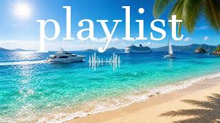☕카페음악[Cafe playlist]🎧☀️ Bright Cafe Music | Chill Study Playlist 🌊 Relaxing Ocean Vibes