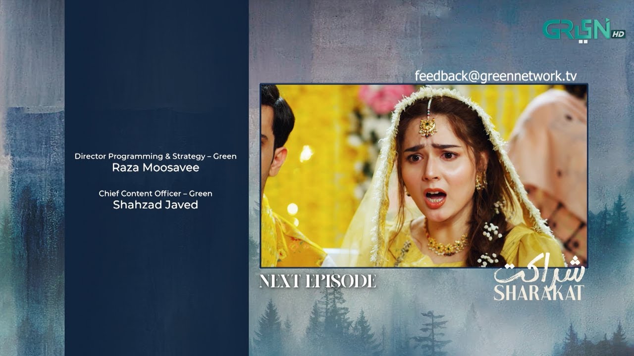 Sharakat Episode 02 (Teaser) 1st July 2025 | Sumaiyya Bukhsh - Danial Afzal Khan | Green TV