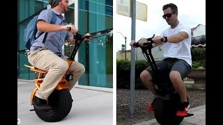 Adult One Wheel Smart Self Balance Unicycle Electric Motorcycle Scooter 60V 1000W from Aliexpress