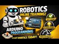 Robotics Online Training for Beginners 🤖 | Arduino Basic Programming Course | Start Coding Today