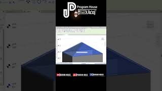 طريقة عمل سقف قرميد في برنامج الريفيت | How to create a tiled roof in Revit software ❤️⚡