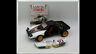 Lancia Stratos N 78: Telaio interno portiera destra e serratura. Edizione Centauria in scala 1:8.