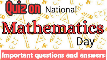 National mathematics day quiz english maths quiz questions and answers mathematics quiz que & ans