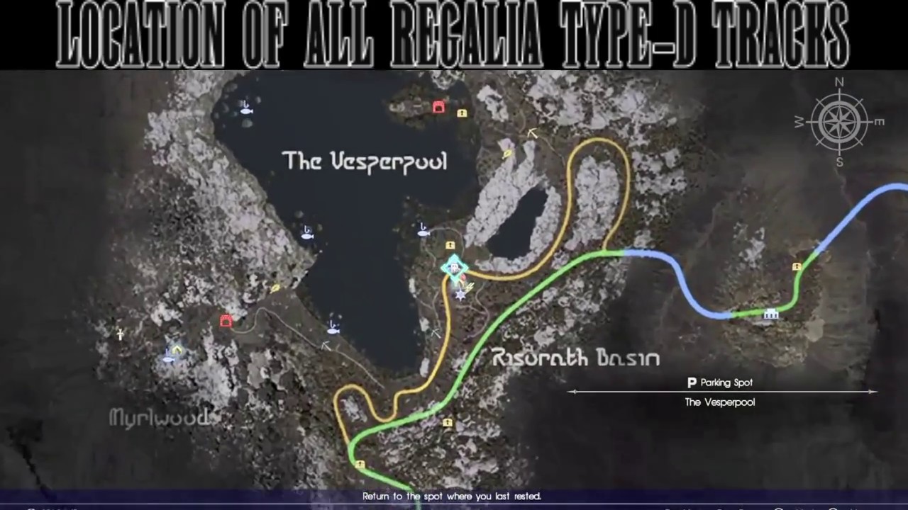 Final Fantasy XV Royal Edition - Regalia Type-D Tracks