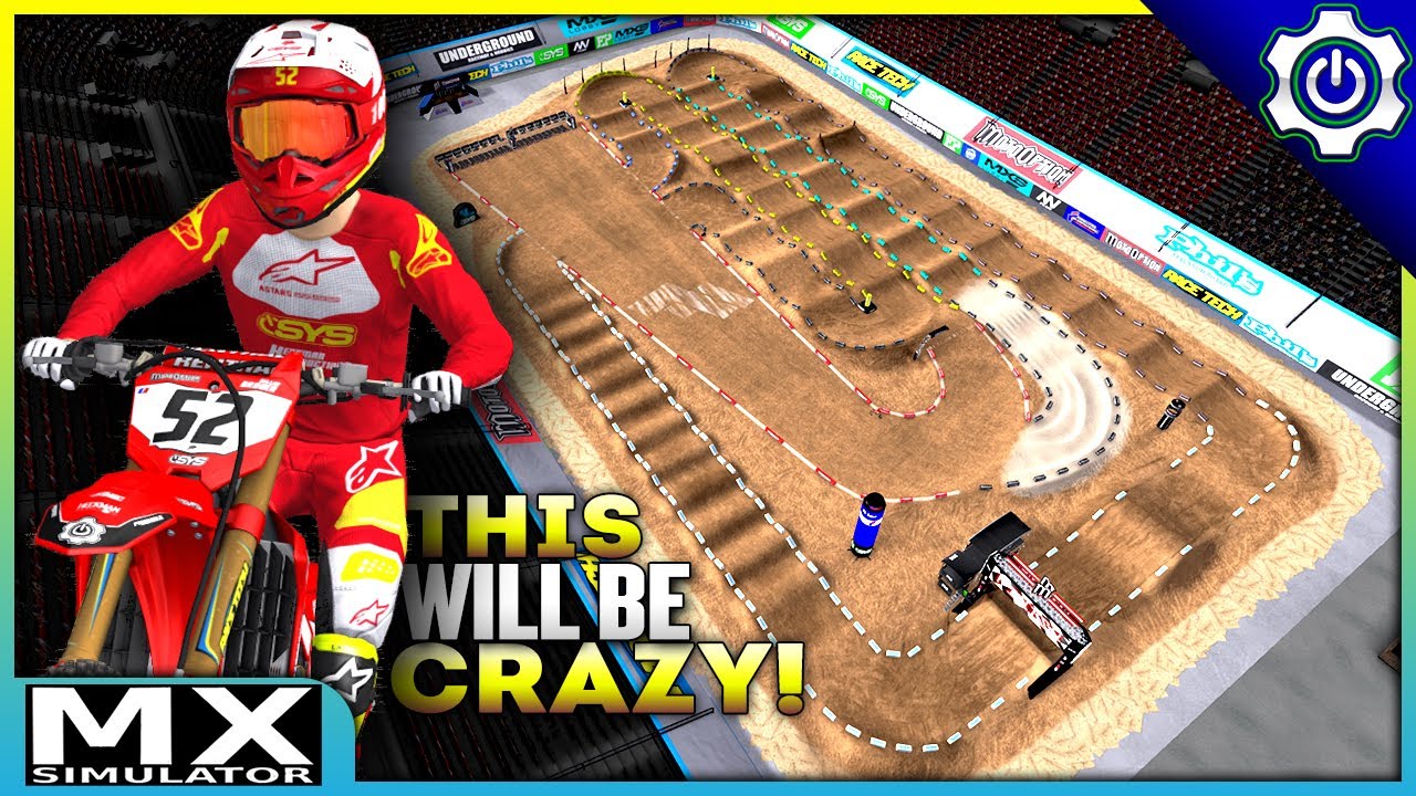 Previewing 2022 MX Simulator Supercross Title Showdown - 2022 Salt Lake City Gameplay