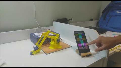 Smartphone Bluetooth HC-05 controlled Robot Arm using Arduino
