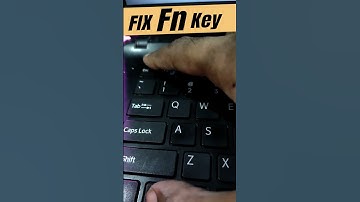 Enable/Disable Function (Fn) Key🔥 | Fix Fn key not working #shorts